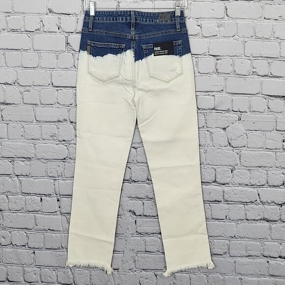 2/$50 Paige Hoxton High Rise Straight Ankle Jeans Size 27 - Picture 2 of 7
